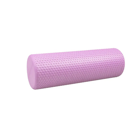 High-Density EVA 18in Yoga Foam Roller for Muscle Massage and Recovery Purple 45cm