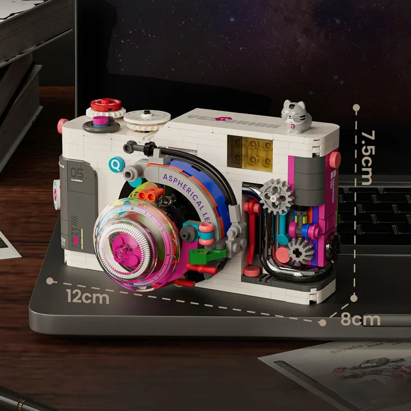 Retro Camera Building Kit &ndash; Collectible Home Decor Gift 428pieces