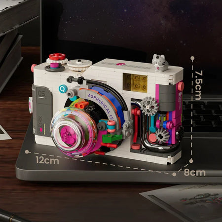Retro Camera Building Kit &ndash; Collectible Home Decor Gift 428pieces