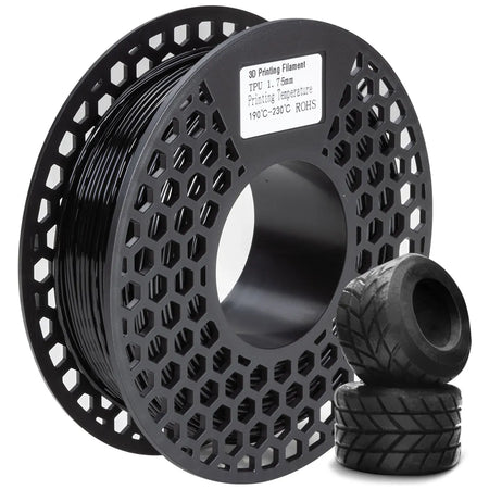 200g TPU Filament &ndash; Non-Toxic Flexible Odorless Filament black