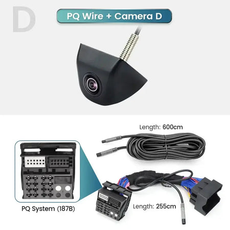 Canbus Reversing Camera With Dynamic Trajectory Lines For Audi VW A3 A5 Q5 A7 Passat Golf Tiguan Jetta by InterCyprus Trading Ltd