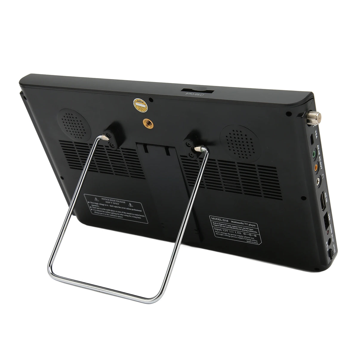 Portable 10 Inch ATSC Digital TV for Car &amp; Outdoor - Rechargeable