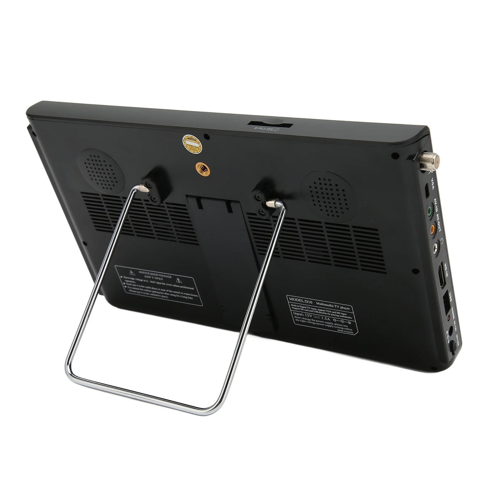 Portable 10 Inch ATSC Digital TV for Car &amp; Outdoor - Rechargeable