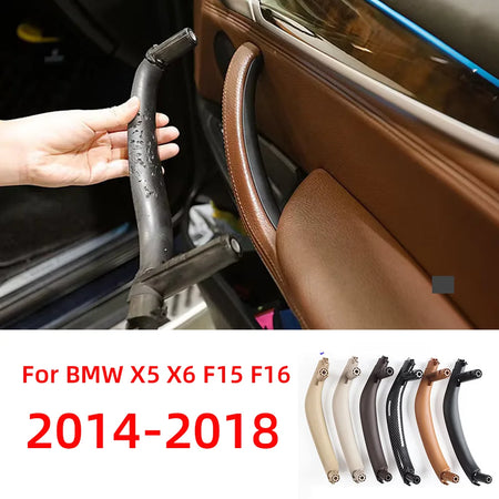 For BMW X5 X6 F15 F16 Left Right Single Car Inner Door Handle Interior DoorInside ABS Pull Handle Trim 2014-2018 by InterCyprus Trading Ltd