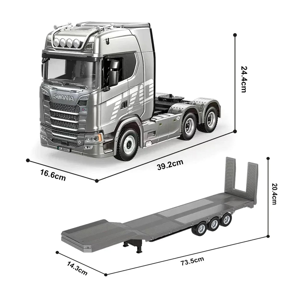Huina 1501 770S τηλεκατευθυνόμενο φορτηγό 1 18 κλίμακας με τηλεχειριστήριο φως ήχος