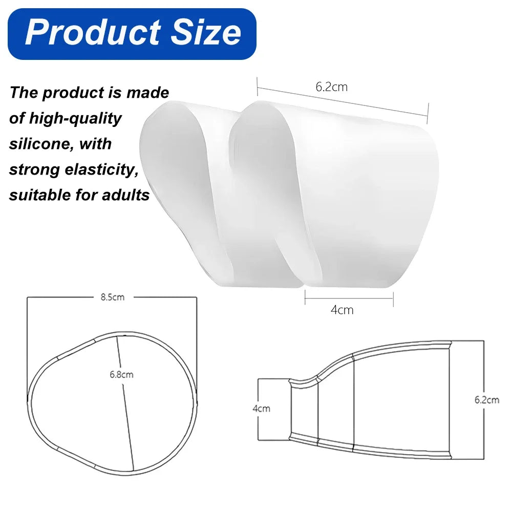 Silicone Soccer Lace Covers - Non-Slip Soccer Shoelace Protectors
