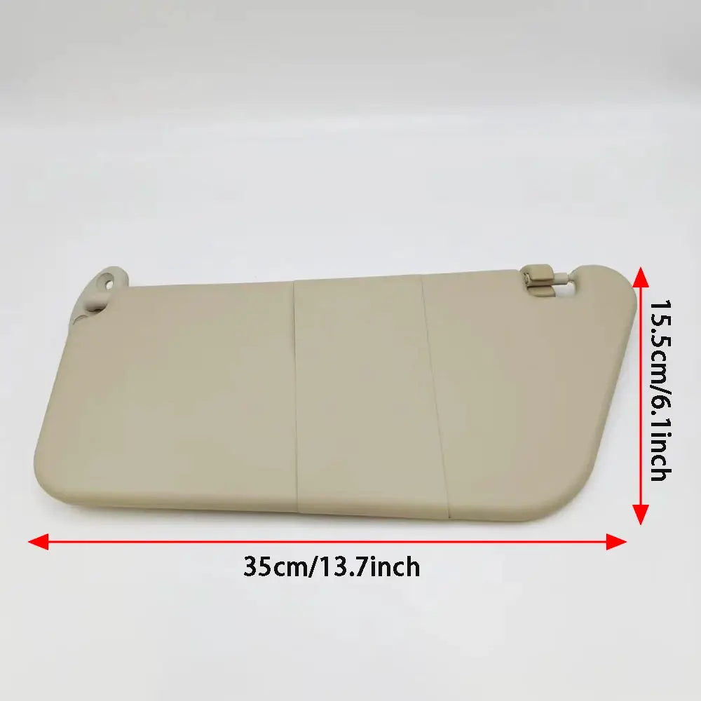 Sun Visor Assembly for Chery QQ QQ3 IQ S11 LH RH Beige Grey by InterCyprus Trading Ltd