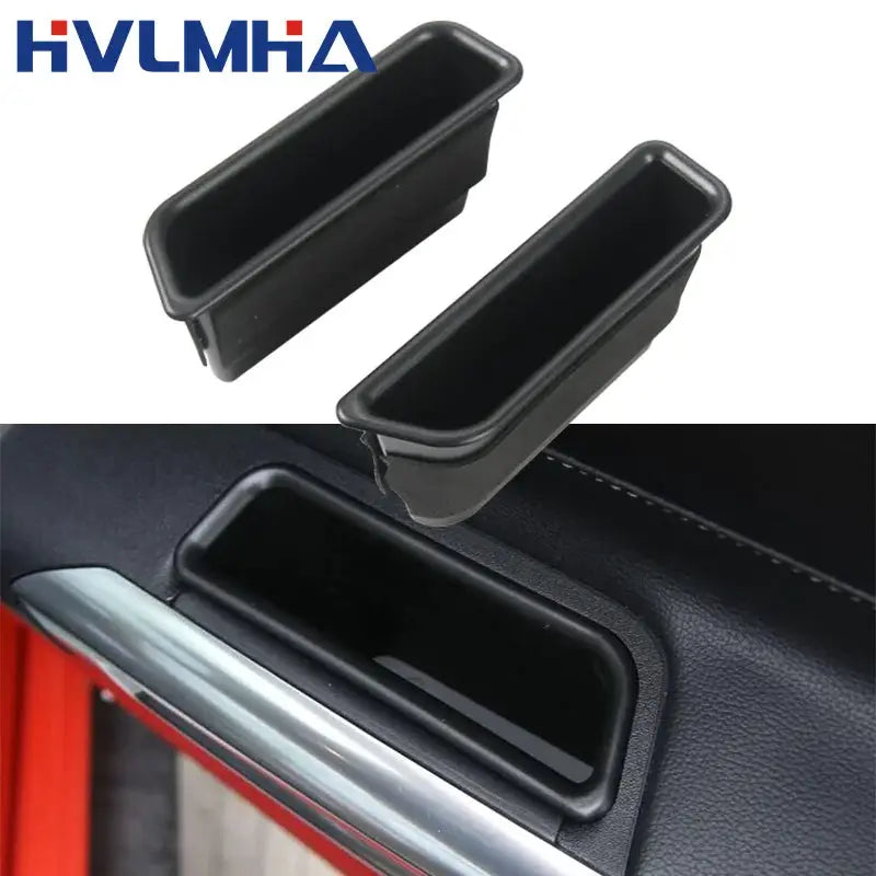 For Ford Mustang 2015 2016 2017-2019 Door Inner Handle Container Holder Tray Storage Box Organizer Holdern Car Accessories by InterCyprus Trading Ltd