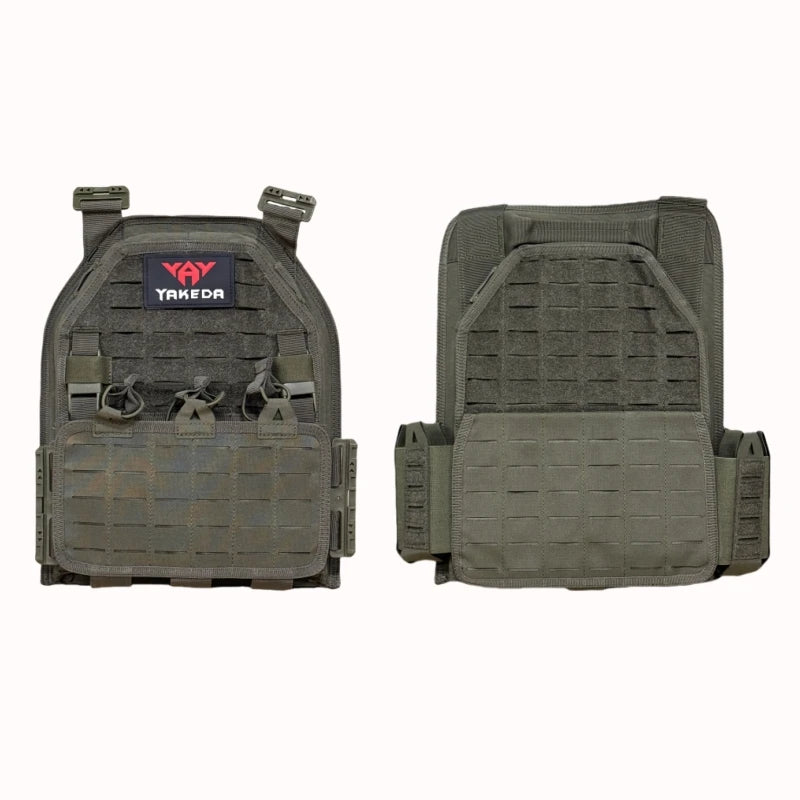 YAKEDA Tactical Vest 6094 &ndash; Lightweight Molle Vest Outdoors Green