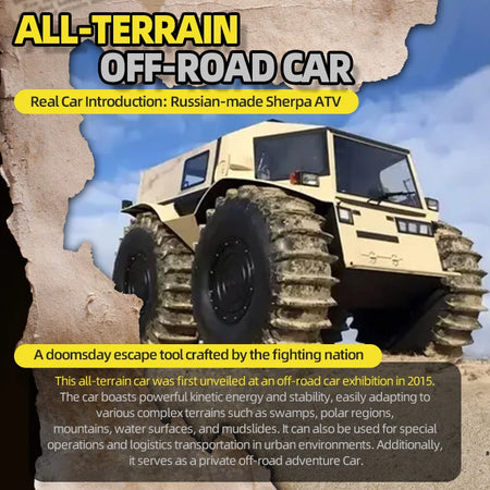 Cybertruck RC Monster Truck &ndash; Amphibious Waterproof Design