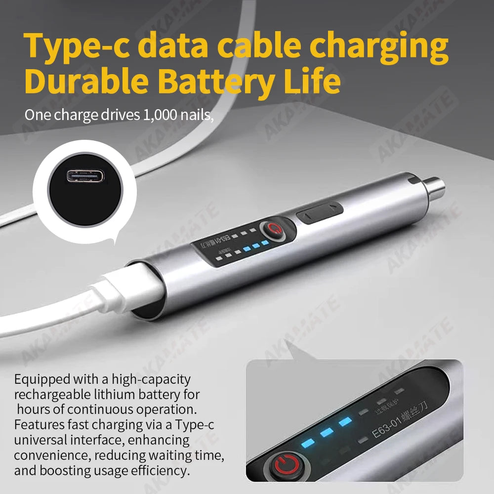 24 In 1 Precision Electric Screwdriver Set - LED Magnetic