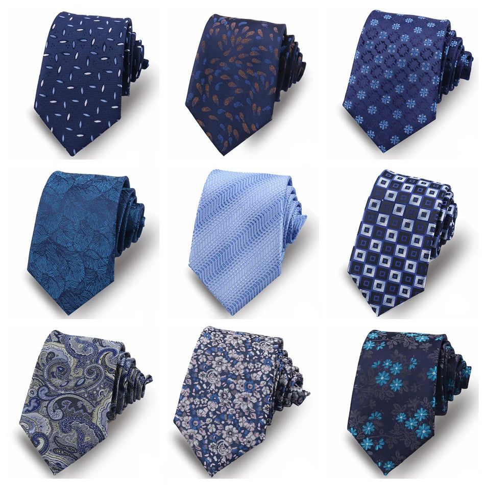 Luxury Paisley Silk Necktie for Men