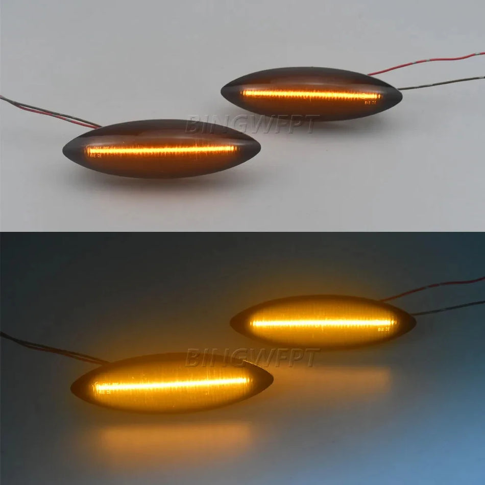 Señal de giro dinámica LED marcador lateral para Toyota Yaris NLP10 SCP10 SCP12