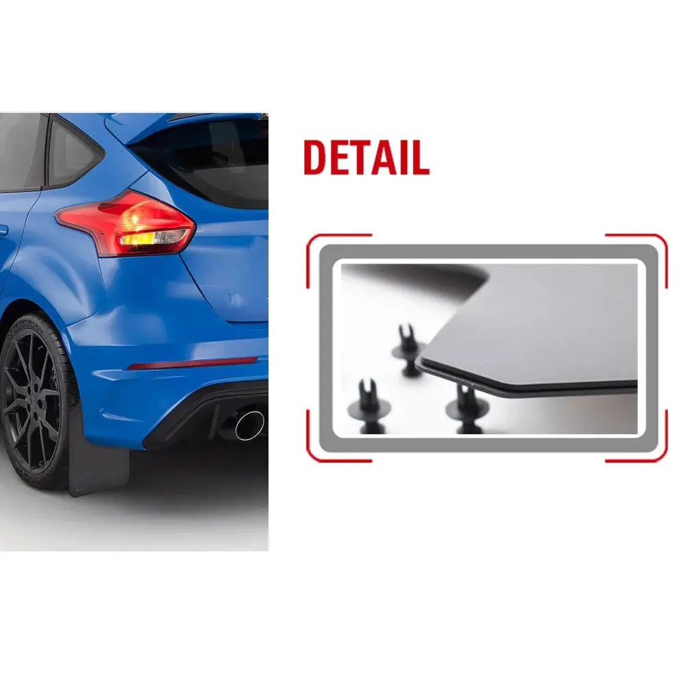 For Ford Focus ST RS SE Titanium LT XR5 Mk MK2 MK3 MK4 2 3 4 ST250 Rally Mud Flaps Mudflaps Splash Guards Mudguards 2019 by InterCyprus Trading Ltd