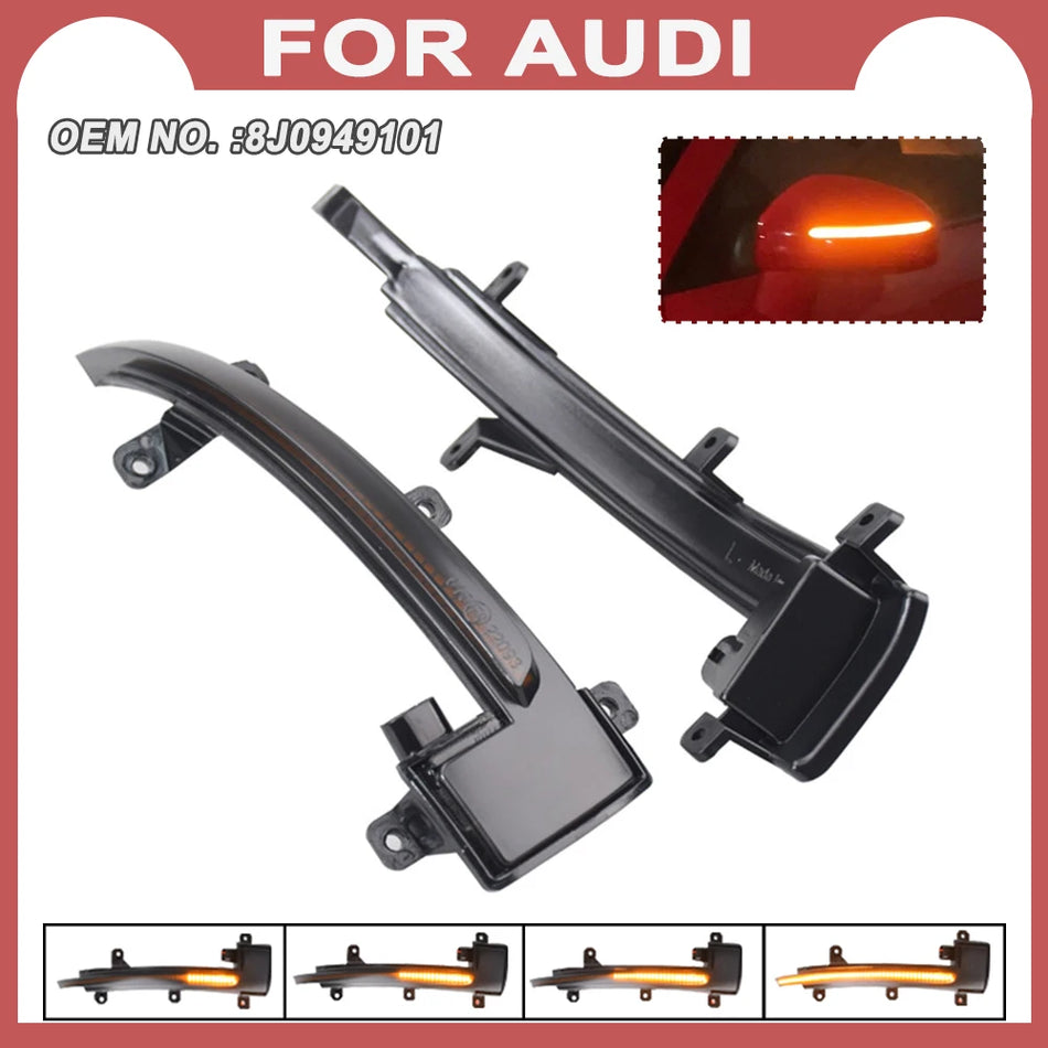 Feu de signalisation tournant dynamique à LED pour Audi TT MK2 8J 2007-2014