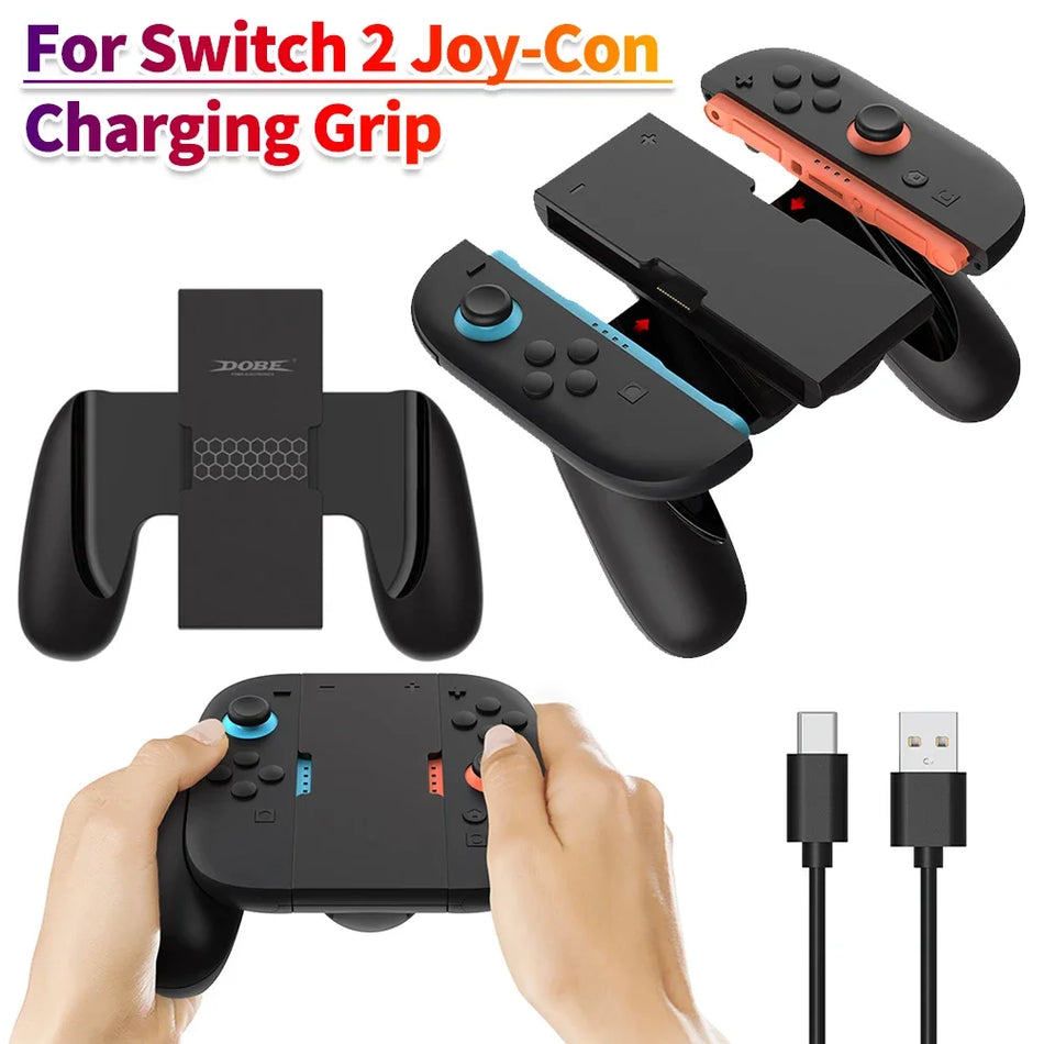 Poignée de chargement pour Nintendo Switch, 2 manettes Joy Con, ABS