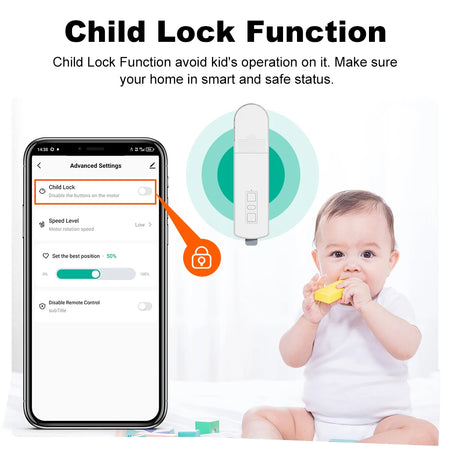 Tuya WiFi Smart Curtain Motor