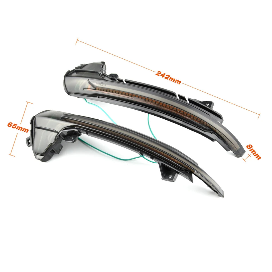 Luzes de Sinalização LED Dinâmicas para Audi A6 4G C7 C7.5 S6 RS6