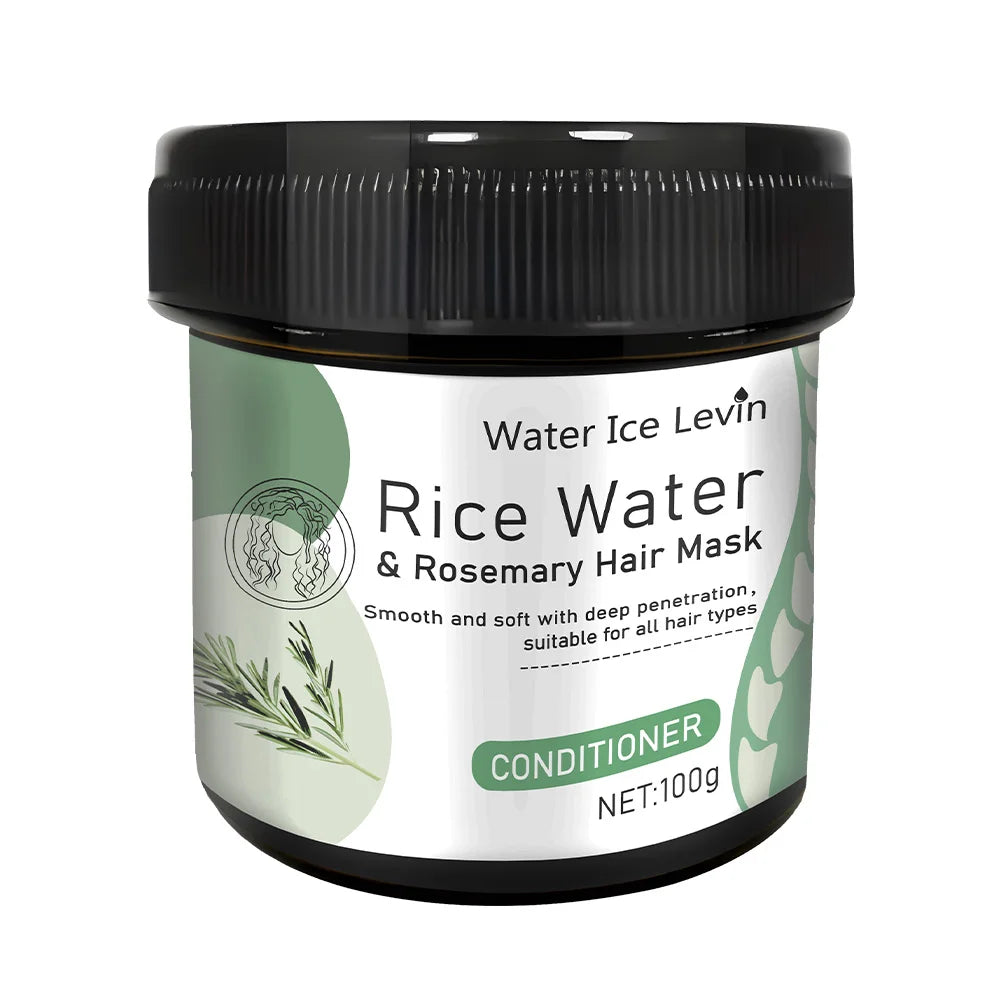 Rice Water Hair Mask &ndash; Damage Repair and Frizz Control 100g