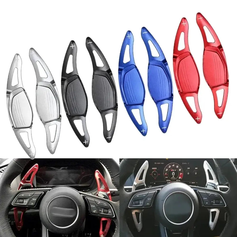 Aluminum Shift Paddle Extensions for Audi R8 RS3 RS4 RS5 TT RS by InterCyprus Trading Ltd