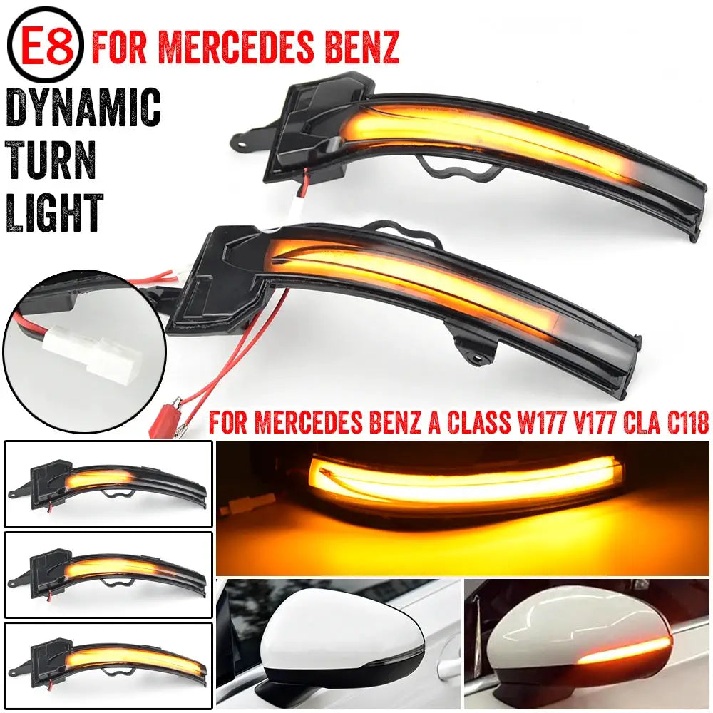LED Turn Signal Lights for Mercedes-Benz A Class W177 by InterCyprus Trading Ltd