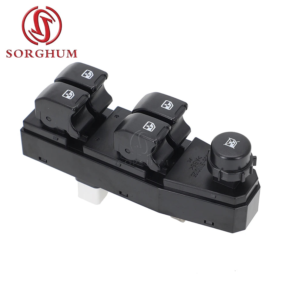 Power Window Master Switch for Chevrolet Spark 2013-2016 12-Pin ABS PP Replacement Button