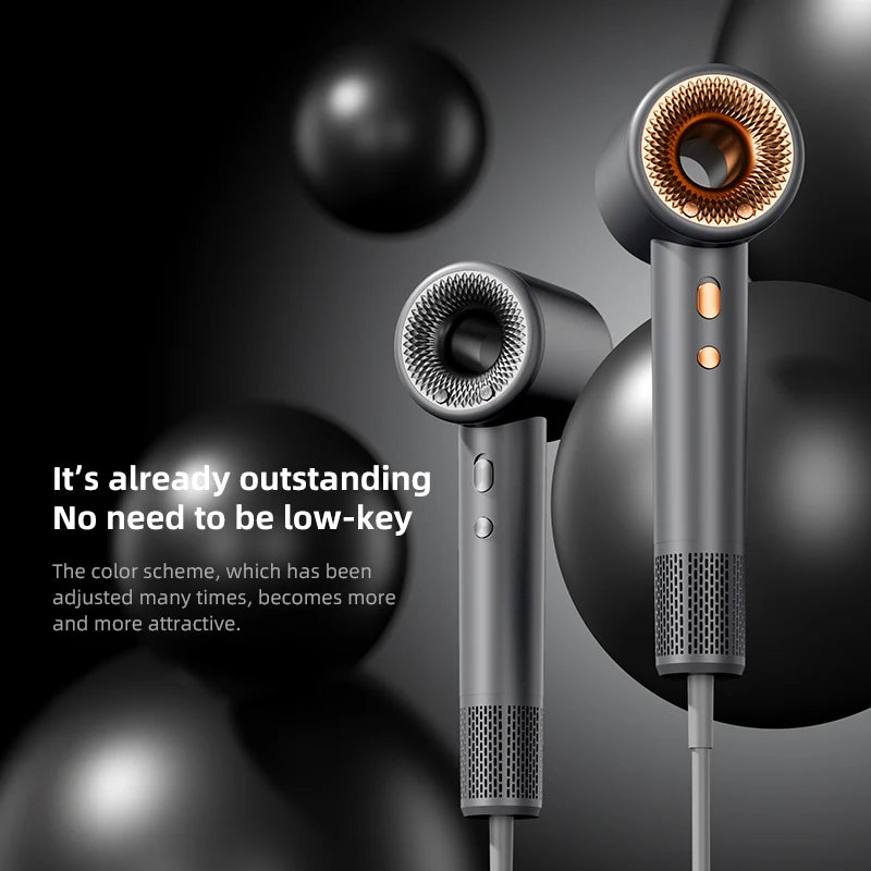 HOMEFISH 86 High Speed Hair Dryer - Negative Ion Anti Frizz