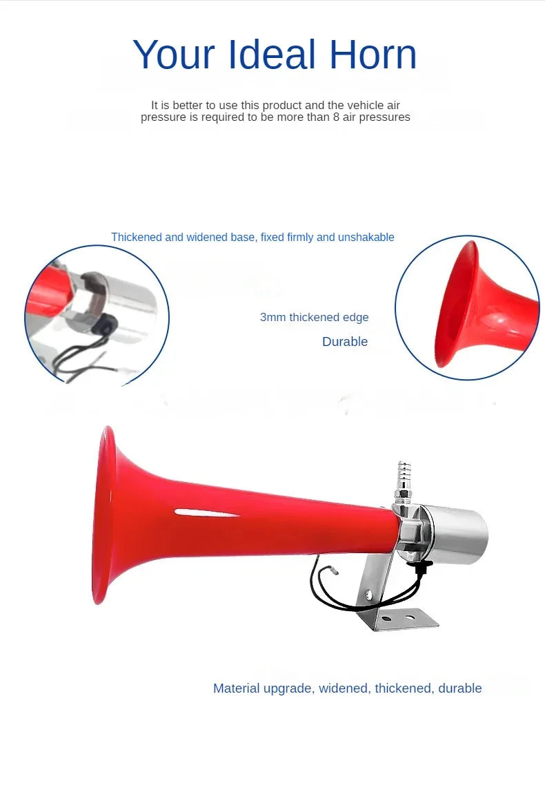 Whistle Horn Bird Call Air Horn &ndash; Multi Tone Vehicle Alert