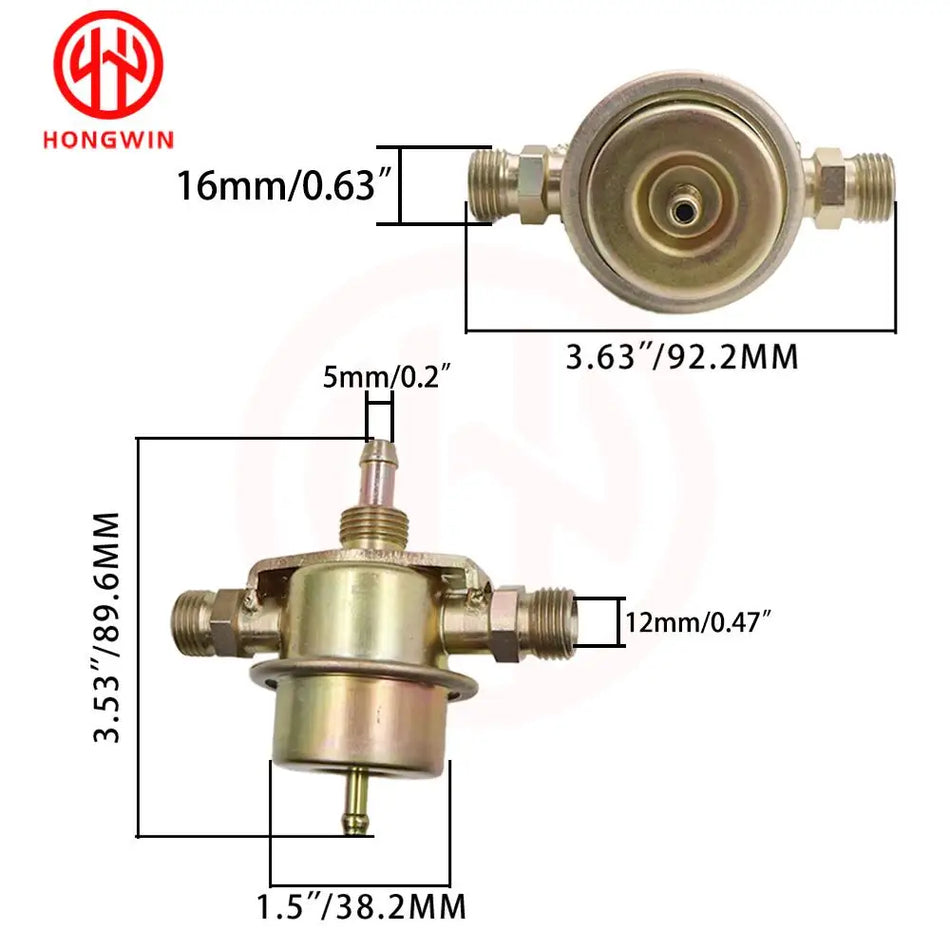 Regolatore di pressione carburante 3.5 Bar per Porsche 911 Coupe, 911 Targa (1963-1990)