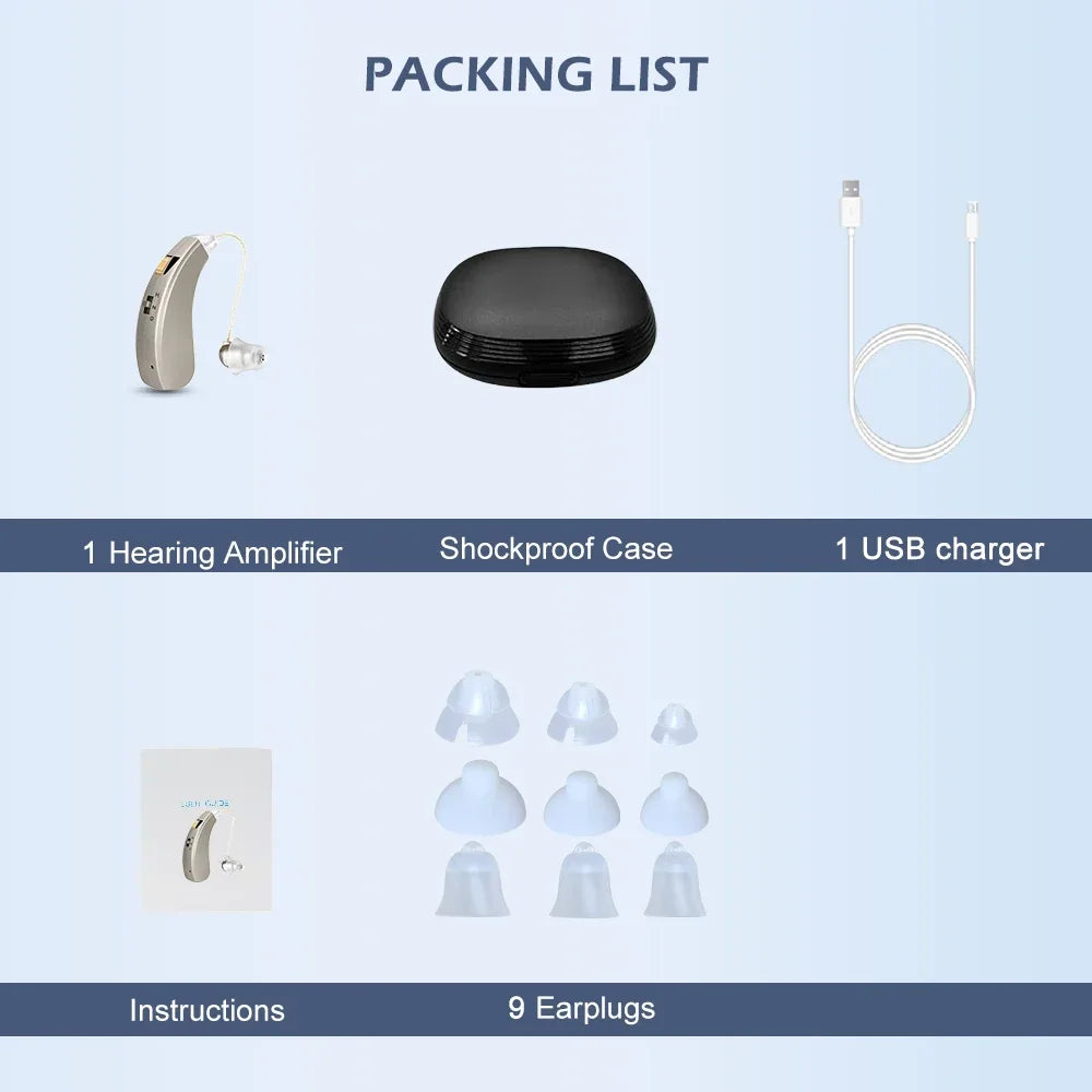 Rechargeable Audifonos Mini Hearing Aids &ndash; Wireless Comfort