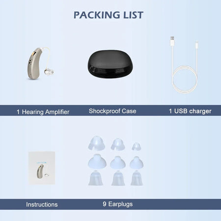 Rechargeable Audifonos Mini Hearing Aids &ndash; Wireless Comfort