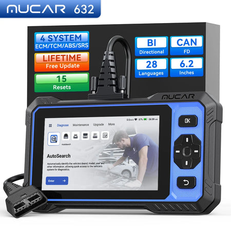 Thinkcar Mucar 632 &ndash; Bidirectional OBD2 CAN FD Scanner MUCAR 632 / CHINA