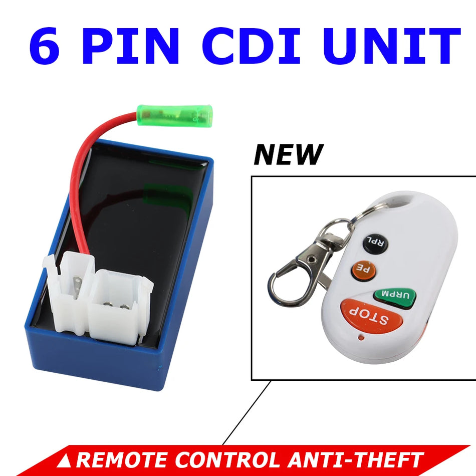 Unitate CDI Honda CBX150 cu telecomandă antifurt din plastic și metal