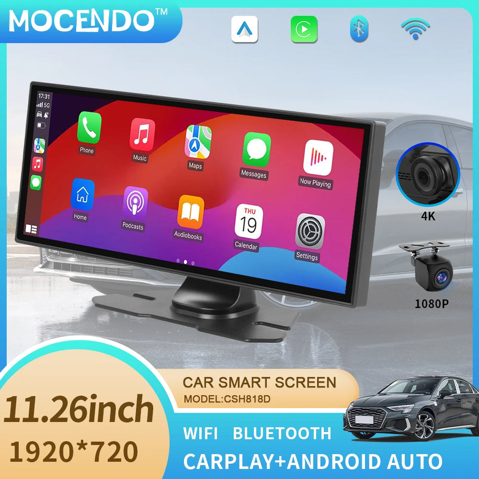 11,26 palcový multimediální přehrávač CarPlay Android Auto s IPS dotykovou obrazovkou