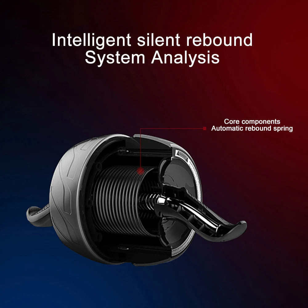 Rebound Ab Roller Belly Wheel - Knee Mat Included Comfort