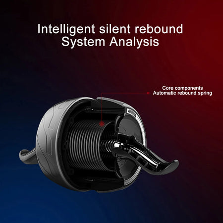 Rebound Ab Roller Belly Wheel - Knee Mat Included Comfort