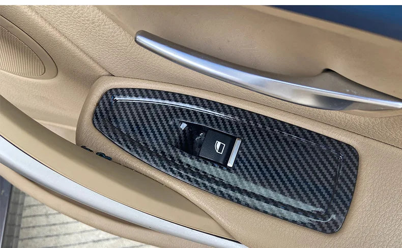 For LHD RHD Car Interior Door F20 F30 F31 F34 F35 F36 Window Lifting Switch Panel Cover For BMW 1 3 4 Series 318 320 328 330 335 by InterCyprus Trading Ltd