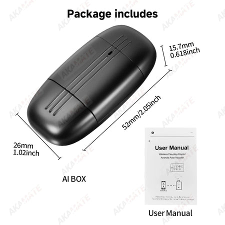 2in1 Wireless CarPlay Dongle &ndash; Wired To Wireless CarPlay