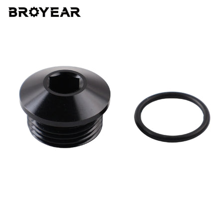 Aluminum AN Port Plugs With O-Ring Seal Boss Block Off Adapter by InterCyprus Trading Ltd