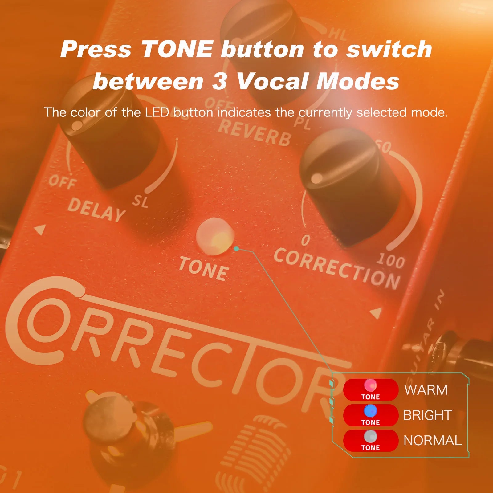 FLAMMA FV01 &ndash; Pitch Correction With Delay Reverb Effects