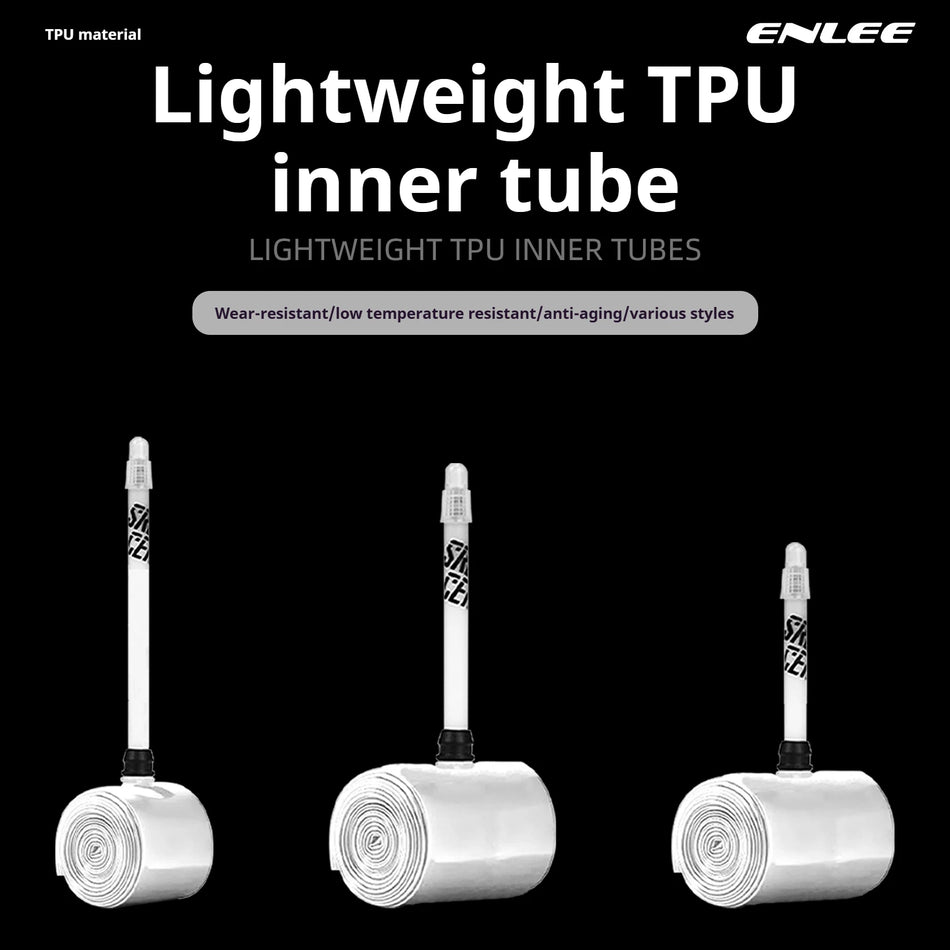 Enlee Bicycle Inner Tube 700C TPU Lightweight With French Valve