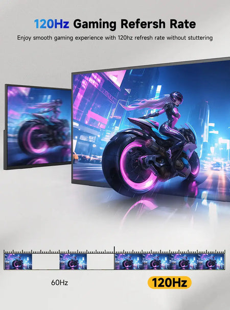 UPERFECT 24 Inch Gaming Monitor &ndash; Ultra Smooth 120Hz Display