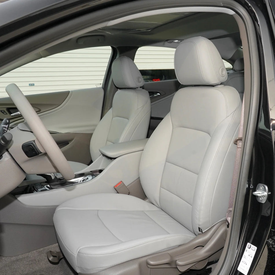 Set di coprisedili a tutto tondo in finta pelle per Chevrolet Malibu