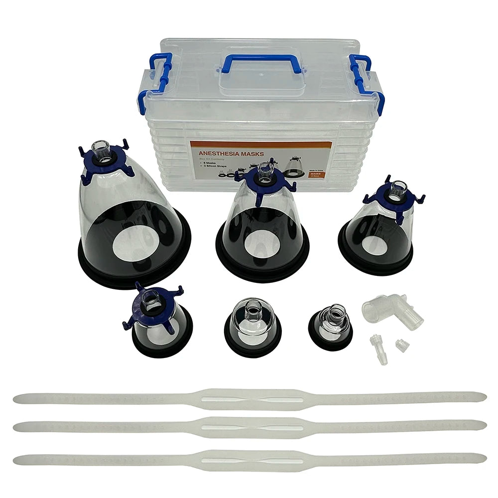 Pet Breathing Mask Anesthesia Kit &ndash; Oxygen Inhalation