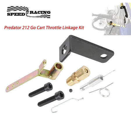 Predator 212 Go Cart Throttle Linkage Kit For Non-HEMI Hon-da Clone GX160 and GX200 or Predator 196cc 212cc PRC-1050 by InterCyprus Trading Ltd