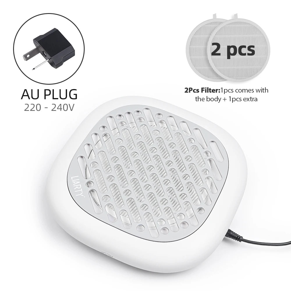 130W Super Suction Nail Dust Extractor &ndash; Powerful Brushless Vacuum Cleaner AU PLUG (220-240V) 1