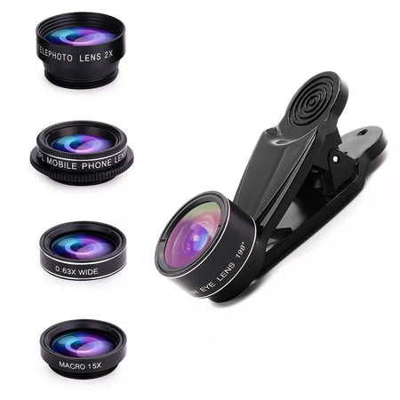 SZKOSTON805557 Phone Camera Lens Kit &ndash; Clip On Fisheye Lens