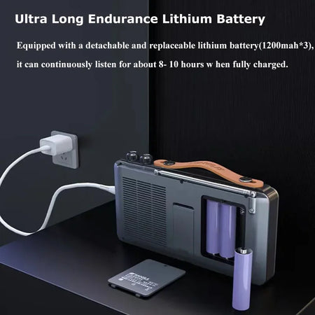 Sansui F51/F50 High-Definition Portable Speakers with Bluetooth and FM Radio