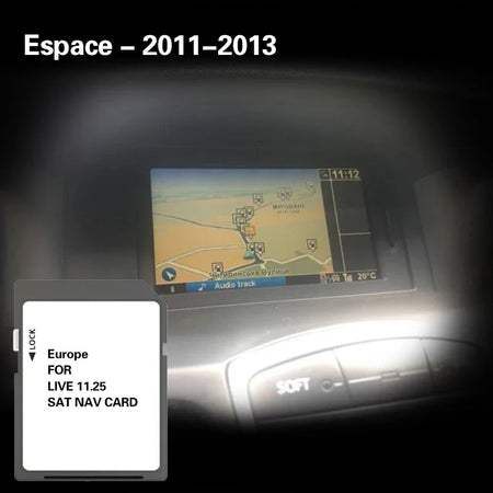 USE For Espace 2011 2012 2013 8GB LIVE 11.25 &ndash; Europe Maps CHINA / for Espace 2011