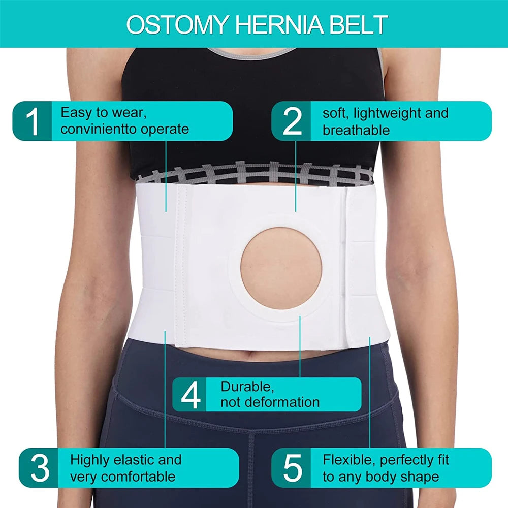 Tcare Ostomy Belt &ndash; Effective Hernia Support and Pain Relief
